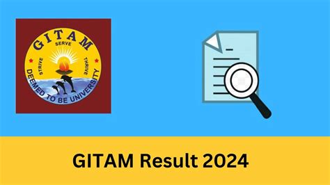 GITAM Result 2024 (Out) gitam.edu: Check UG, PG Result .